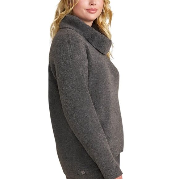 Barefoot Dreams EcoChic™ Plus Cowl Neck Pullover size large - Picture 3 of 7